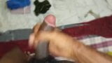 Rajesh masturbating dick on the floor & cummed in bathroom snapshot 10