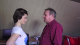 STP5 Cute Teen Cleaner Gives Grandpa A Fuck ! snapshot 2