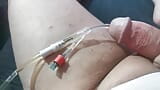 Jerking off with catheter snapshot 8