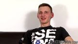 Hung British twink Ryan Stewart strokes cock to cum solo snapshot 8