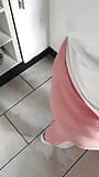 Step mom big ass in pink pants get slapped by step son in the kitchen snapshot 3