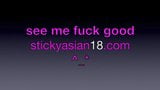 Me petite stickyasian18 Cherry show you mi pussy snapshot 20