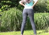 Outdoor farting in jeans snapshot 10