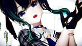 Suisei Rabbit Hole Dance - Beta - Emerald Hair Color Edit Smixix snapshot 10