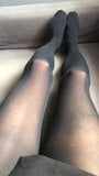 Sissy crossdresser collant gambe sexy snapshot 4