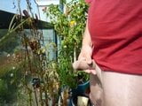 Masturbation on the balcony snapshot 3