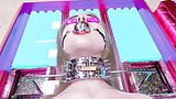 Girl in Tanning Bed Solarium Trapped 3D BDSM Animation snapshot 1