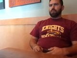 Hot Guy Jerking Off at Coffee Shop snapshot 8