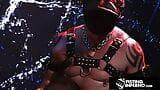 FistingInferno - Leather Clad Daddies Destroy Harnessed Sub snapshot 8