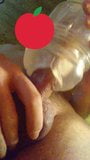 Masturbieren mit einer Fleshlight. Sperma tropft. snapshot 5