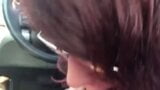 Cum in my mouth daddy - redhead car bbbj snapshot 2