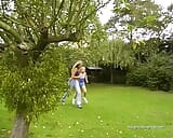 Tall and short British blonde lesbians snapshot 1