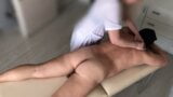 Sensual body massage and oiled handjob with happy ending 2 snapshot 2