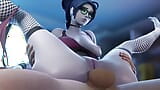 Widowmaker cantik dikongkek dalam pantat snapshot 2