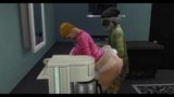 Black Janitor Fucks Blonde Reporter snapshot 8