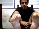 Straight guys feet on webcam #288 snapshot 12