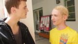 Бойфренд Justin Stone и Kaleb без презерватива snapshot 3