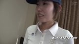 Korean golf star is horny as fuck and films video snapshot 5