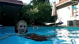 Straight hair Marfa super Russian beauty underwater snapshot 12