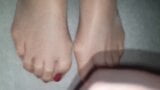 Cum on Nylon feet #4 snapshot 3