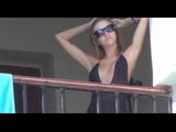 Sexy german babe analized on hotel balcony snapshot 1