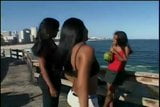Zwarte lesbiennes Braziliaanse snapshot 1