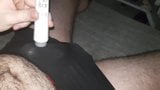 Massage the cock nicely with my girlfriend's massage stick snapshot 2