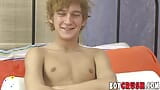 Adorable twink Andy Kay interviewed before masturbation snapshot 4