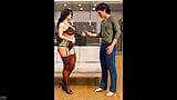 O dueto de amor e luxúria de um casal: dona de casa a caminho de ser fodida na frente de seu marido corno por bbc ep.42 snapshot 14