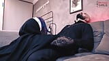 Nun Madalena Taking a Nice Cumshot Inside Her Ass, Very Naughty She Puts the Cum Out While the Priest Watches. snapshot 4