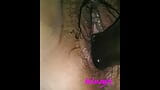 THE HAIRY PUSSY OF THIS SEXY BBW IS PENETRATED BY A HUGE BLACK HAND snapshot 13