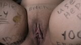 Preparing dirty body writing on wife before gangbang --RP snapshot 8