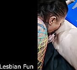 Homemade Lesbian fun with my Bestie filmed by husband snapshot 6