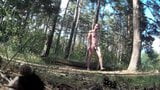 Betrapt op masturberen in het bos snapshot 5