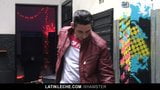 LatinLeche- Latino Boy Gets Covered In Cum By Four Hung Guys snapshot 2