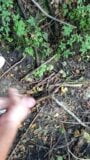 Masturbation in the woods and huge ejaculation snapshot 5