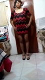 Joselynne CD frumusețe cu picioare în rochie roșie 01 snapshot 8