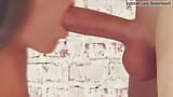 Dobermanstudio Megan avsnitt 3 - välsmakande otrogen flickvän sväljer svart officerens stora kuk framför sin cuckold pojkvän snapshot 2