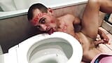 Toilet Licking Toilet Slave Boy snapshot 10