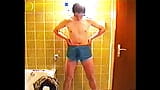 Erect Penis Pee and Hump Masturbation with HI8 Camera snapshot 7