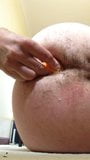 What's up my hole today? Orange ball shove in and push out snapshot 2