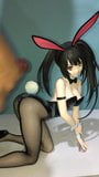 Figura bukkake sof tokisaki kurumi coniglietto snapshot 9