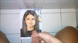 Selena Gomez facial cum tribute snapshot 3
