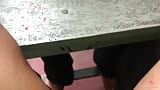 I gave cumshot to my student's boobs at the classroom snapshot 11