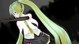 MMD Lamb Miku Modificada TDA 스타일 (리메이크) - SG3525 - 금발 머리 색 편집 Smixix snapshot 6