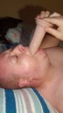 Still deepthroat huge dildo snapshot 10