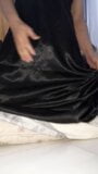 Satin Black Dress Pleasure snapshot 8