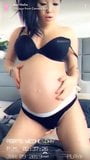 Asian pregnant gets Fucked and a hot belly cumshot snapshot 5