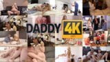 DADDY4K. Sweet pussy of cute redhead fingered by BF and his old stepdad snapshot 2