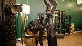 Rubber Pony Play: the Foal Got Saddled up and Milked by a Milking Machine snapshot 11